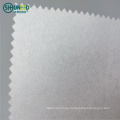 SGS Wet Laid  Embroidery Backing Paper Tear Away Non Woven Fabric Roll for Embroidery Products